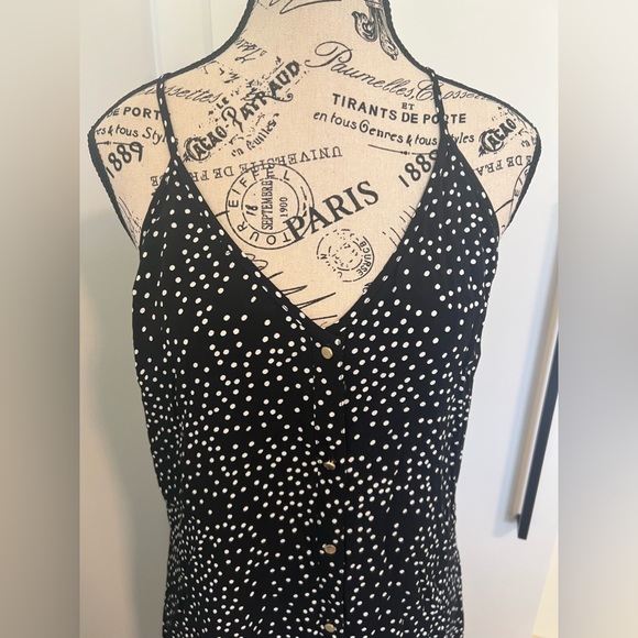 COPY - Maxi Button Polka Dot Dress - Picture 3 of 5